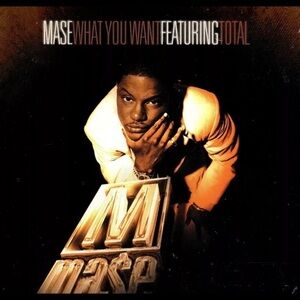Mase Featuring Total – What You Want CD single. Vintage 90’s rap & hip hop.